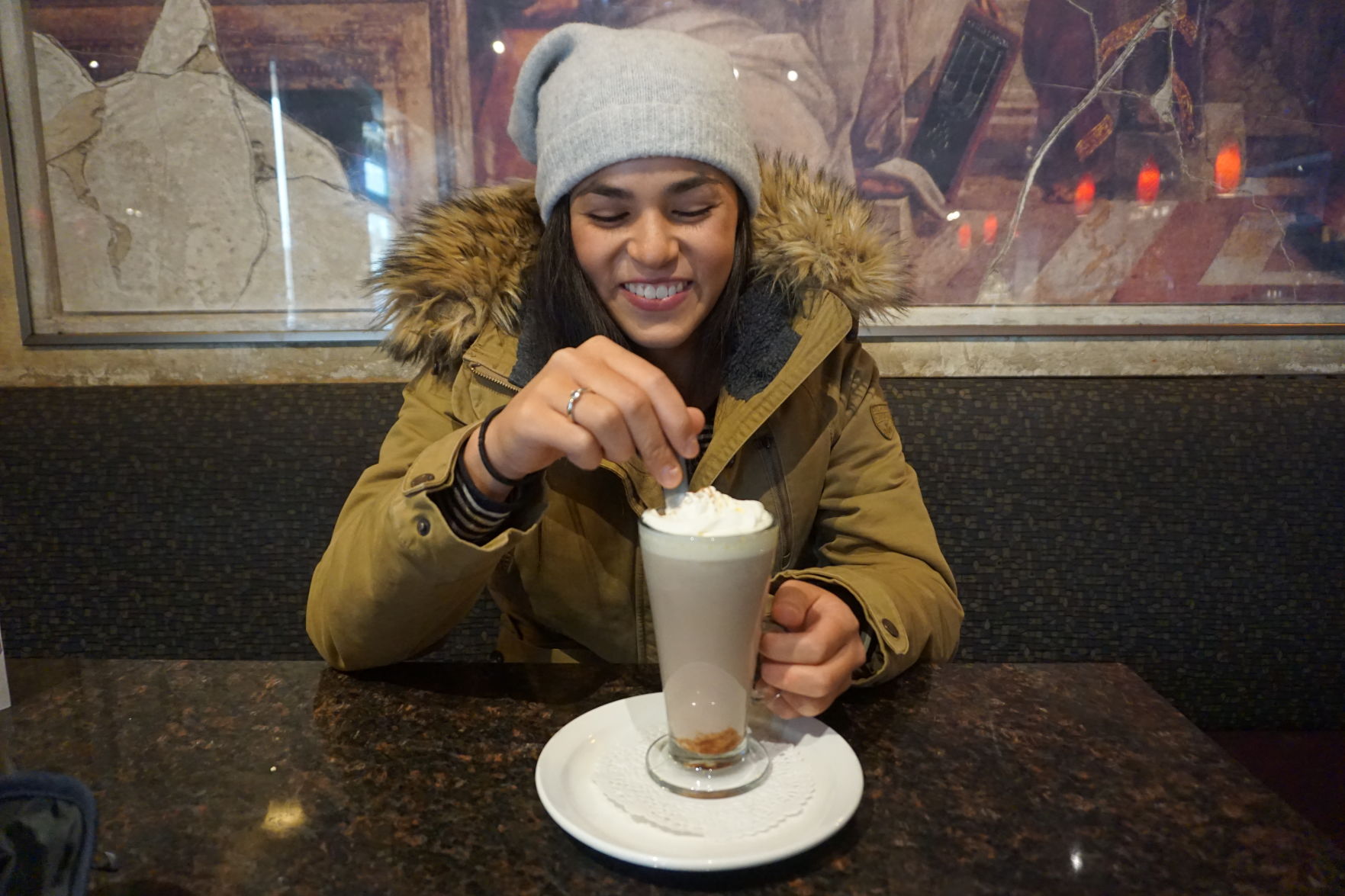Hot Chocolate at Symposium Cafe (winter activities photo 1)